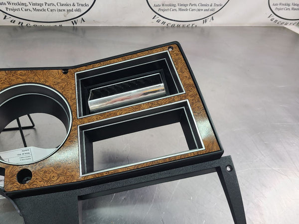 1981-87(91) Chevy Truck, Suburban Instrument Cluster Bezel Trim, Woodgrain6