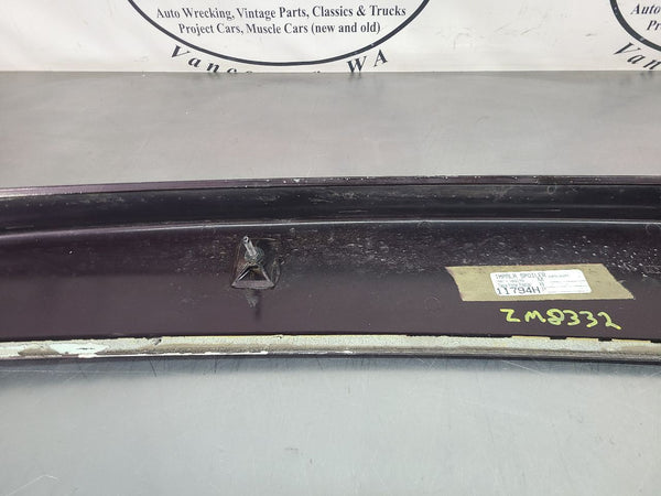1994-96 Impala SS Rear Factory Spoiler Assembly, Maroon - OEM17