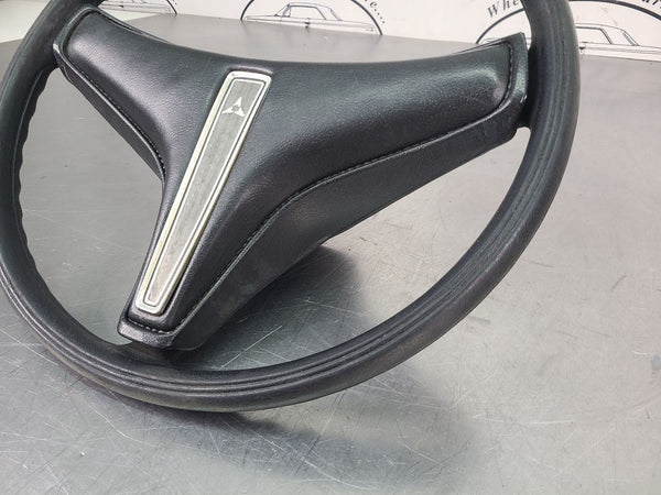 1974 Dodge Charger SE Factory Steering Wheel, Black - OEM12