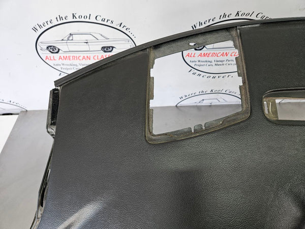 2005-08 C6 Corvette Dash Panel Assembly, Bare, W/O UV6, Black - OEM17