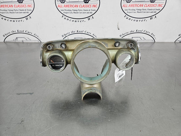 1957 Bel Air Instrument Cluster Housing w/ Moulding, GM P/N # 1584733, - OEM0