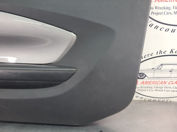 2010-15 Camaro SS Silver Door Trim Panel Pair w/ Ambient Lighting - OEM4