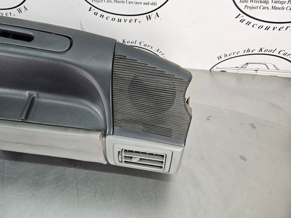 1987-89 Mustang Fox Body Front Dash Panel, Loaded w/ Trim, Glovebox, Gray - OEM5