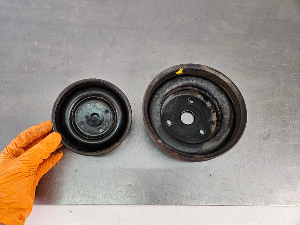 1989 C4 Corvette Crank Pulley and Water Pump Pulley Pair - OEM4