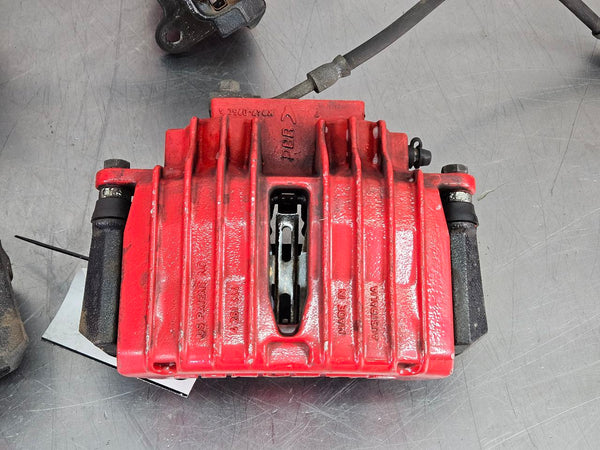 1997-04 C5 Corvette Factory PBR Brake Caliper Set, Front and Rear, Red - OEM4
