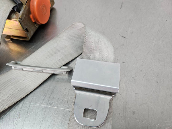 1978 Corvette Seat Belt Retractor Assembly, Left Driver Side, Silver - OEM3