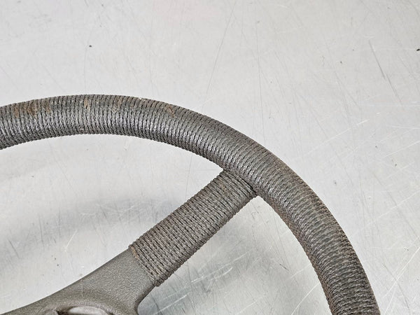 1970-81 Camaro Z28 4 Spoke Rope Steering Wheel, Factory OEM GM3