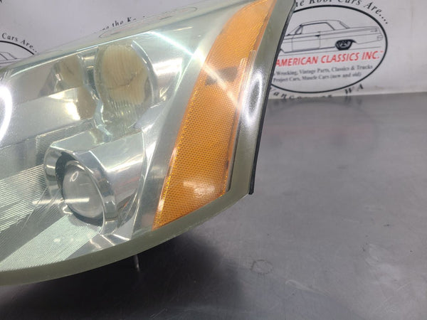 2004-09 Cadillac XLR Front Headlight Headlamp, Left LH Drivers Side - OEM6