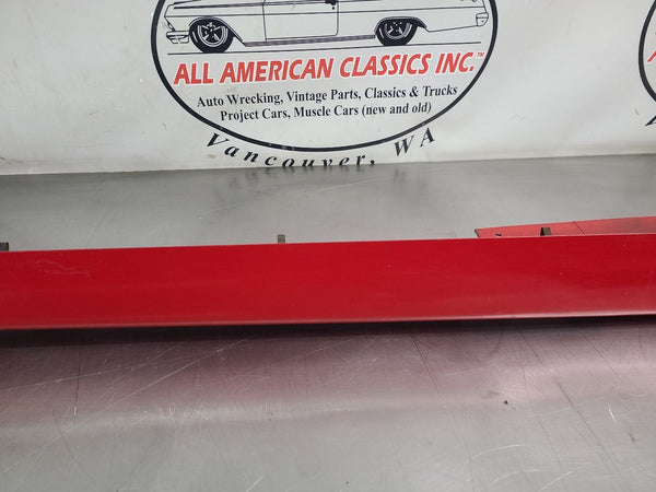 2002 Firebird Trans Am WS6 Left and Right Lower Rocker Panel Moulding Pair, Red5