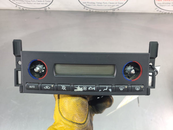 05-13 C6 Corvette AC Temperature Automatic Climate Control Switch Panel 152352023