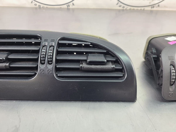 2002-05 Ford Thunderbird Front Dash A/C Vent Set, Left, Right, Center - OEM5