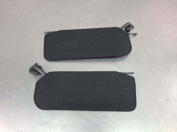 1997-04 C5 Corvette Front Left / Right Sun Visor Pair, Black, LH/RH - OEM7