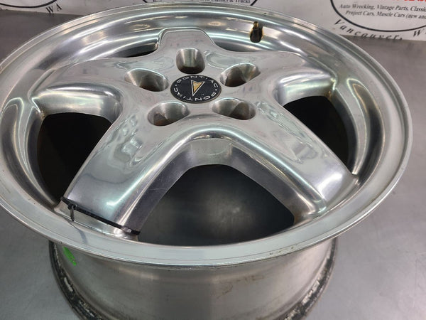 2001-02 Firebird Factory Speedline Aluminum Wheel, 17x9, Option QB6 - OEM6