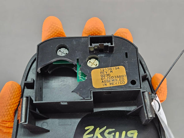 1997-04 C5 Corvette TC Traction Control Switch w/ Bezel Trim, GM P/N #121351543