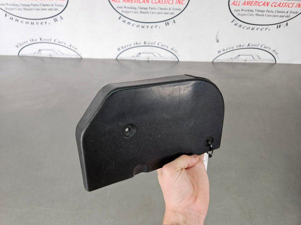 1988-96 C4 Corvette Ebrake Emergency Brake Cover Bezel Panel, Black, #100518793