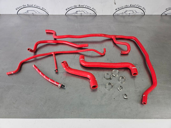 2005-07 C6 Corvette Mishimoto Silicon Radiator Cooling Hose Set, Red 0