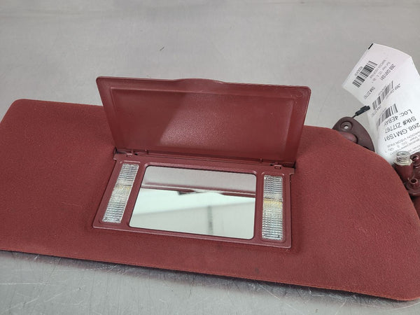 1991 Chevrolet Caprice Front Sun Visor Pair, Maroon - OEM3