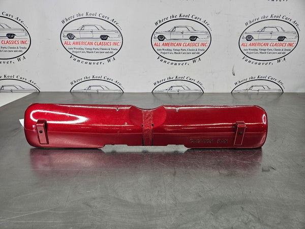 1997-04 C5 Corvette Upper Radiator Shroud Cover Panel, Painted Red - OEM0