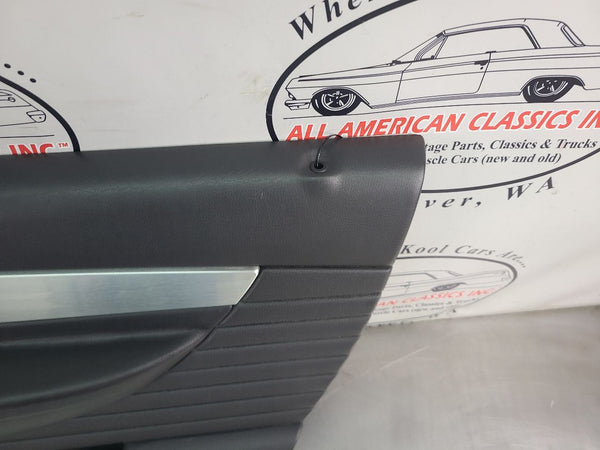 2002-05 Ford Thunderbird Door Trim Panel, Black, Right Passenger Side RH - OEM4