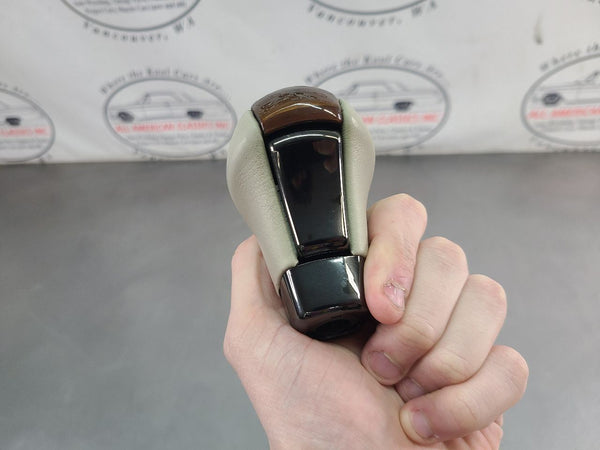 2004-09 Cadillac XLR Transmission Shifter Dark Woodgrain Knob - OEM10