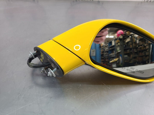 2005 C6 Corvette Passenger Side View Mirror Assembly Opt. DD0, Millennium Yellow4