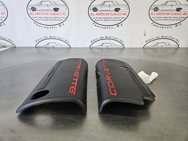 1999-04 C5 Corvette LS1 Factory Coil Pack / Valve Beauty Cover Pair - OEM0