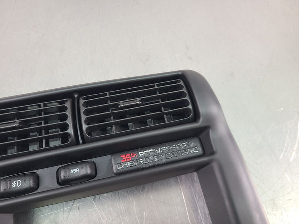 1997-2002 Camaro Front Dash Radio / A/C Bezel Trim Surround, Nice! - OEM2