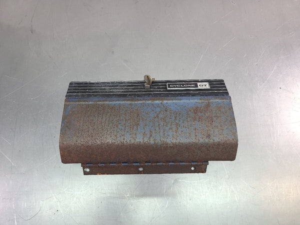 1966-67 Cyclone GT Glove Box Door w/ Emblem and Key!, Mercury Comet - OEM0