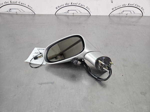 2005-13 C6 Corvette Side View Mirror Assembly, Left Driver Side LH, Silver - OEM0