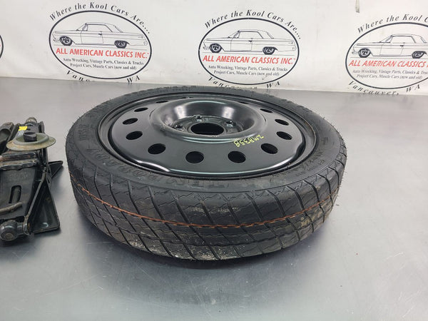 1997-02 Firebird / Camaro 16x4 Factory Compact Spare Wheel w/ Hold Down / Jack5