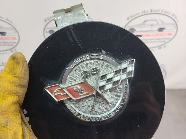 1978 Corvette Pace Car Gas Door, Fuel Door Assembly w/ 25th Anniversary Emblem3