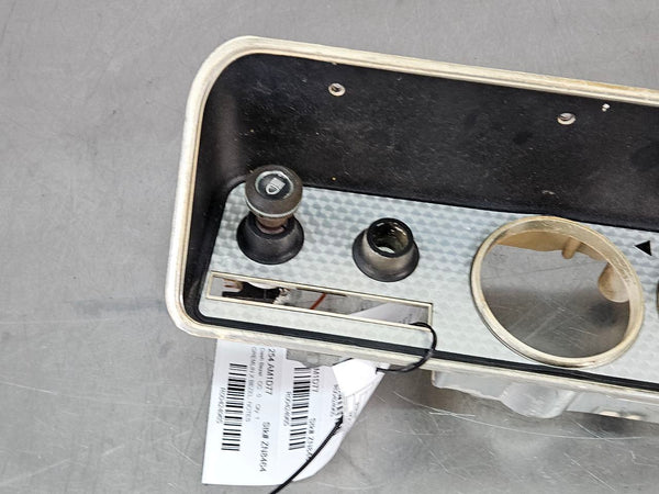 1977 Gremlin X Aluminum Front Dash Gauge Cluster Bezel Trim - OEM1