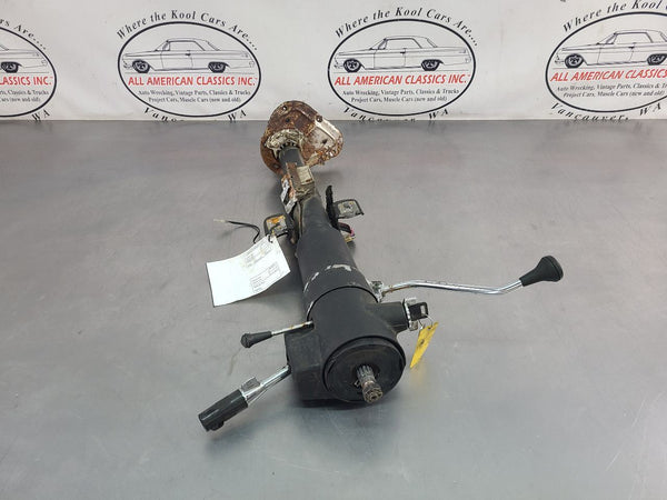 1988-91 Chevy Truck Colum Shift Tilt Steering Column Assembly, w/ Pulse Wiper0