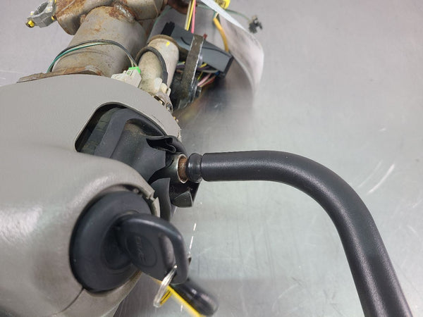 2002 GMC Denali Truck Complete Steering Column w/ Trim, Key, Sensor - OEM8