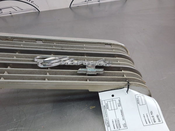1970 Impala, Caprice Upper Front Grille Assembly - OEM8