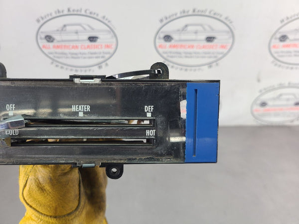 1973-80 Chevy Truck, Suburban Non-AC Heater Control Panel Unit - OEM4