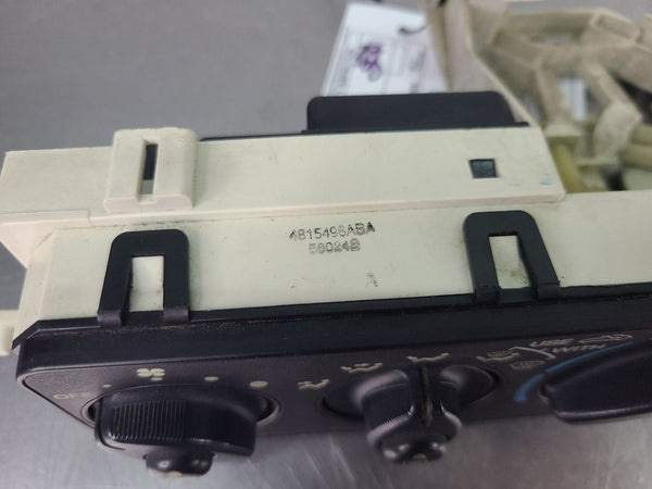 1997-2002 Plymouth Prowler Manual A/C Temperature Control Unit, #4815496ABA, OEM7
