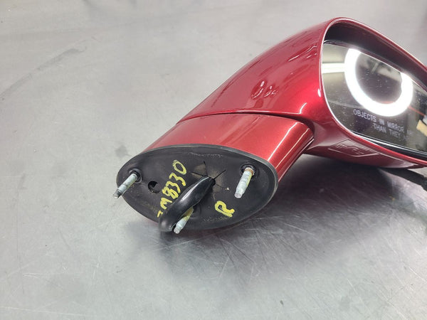 2005-09 C6 Corvette Right Passengers Side View Mirror, Magnetic Red - OEM3