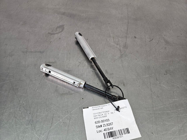2005-13 C6 Corvette Convertible Top Lift Bow Hydraulic Cylinder Pair - OEM0