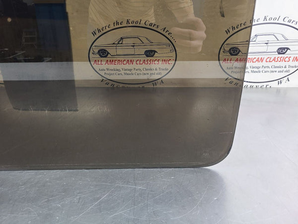 1973-91 Chevy Suburban Left Driver Side Rear Barn Door Privacy Glass, LH - OEM3