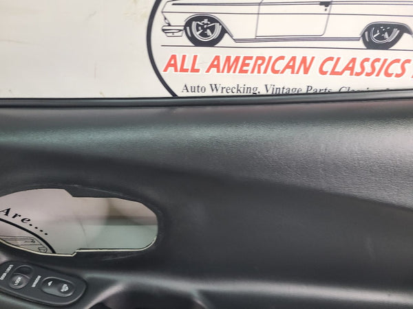 1997-04 C5 Corvette Front Door Trim Panel Pair, Right, Left, Black / Gray, RH,LH12