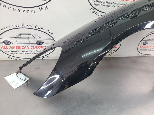 2005-13 C6 Corvette Front Fender Assembly, Left Driver Side, Black - OEM3
