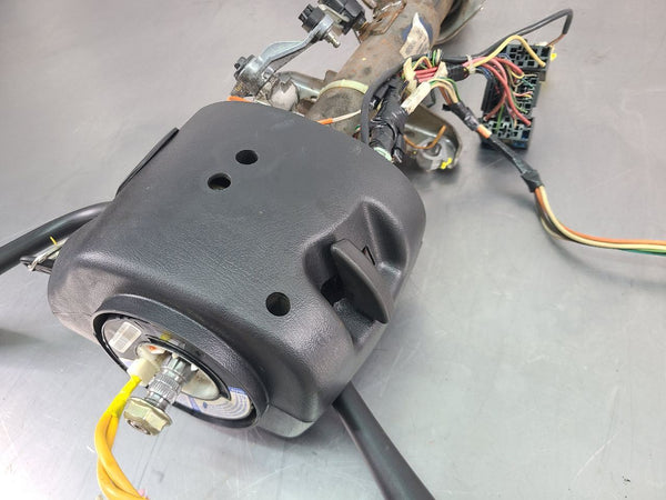2003-07 GMC Truck 2wd Steering Column Assembly w/ Key - Column Shift - OEM15