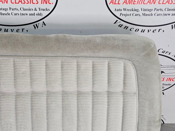 1992-99 Chevy Suburban 3rd Row Bench Seat Assembly, Cloth, Gray - OEM2