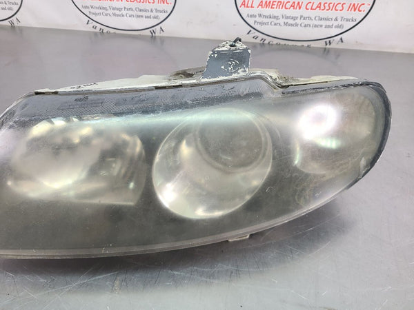 2004-06 GTO Drivers Side LH Front Headlight Assembly, Foggy, Tab/Housing Damage!2