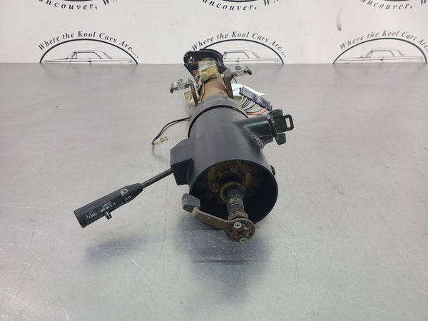 1984-85 C4 Corvette Tilt Steering Column Assembly w/ Key, Tight Function!0