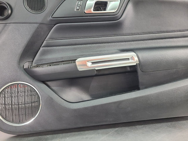 2018 Mustang Right Passenger Side Door Trim Panel, Premium Package, Black, RH15