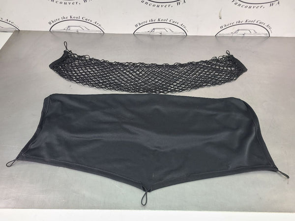 2005-13 C6 Corvette Rear Trunk / Hatch Cargo Net and Cargo Shade Cover Set0