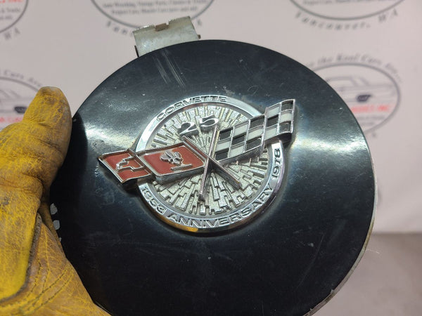 1978 Corvette Pace Car Gas Door, Fuel Door Assembly w/ 25th Anniversary Emblem4
