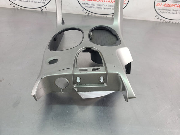 2005-13 C6 Corvette Front Center Console Radio Surround Dash Trim Bezel, Silver15